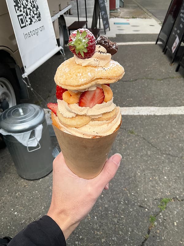 うみはるかふぇコラボクレープ